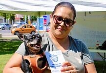 Micro, un perrito protegido gracias a los servicios para mascotas que ofrece Municipio