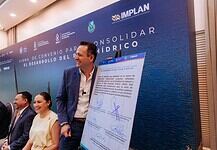 Firma Bonilla convenio para el desarrollo del Plan Municipal Hídrico de la Capital