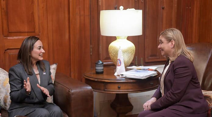 Maru sostiene reunión de trabajo con presidenta del Tribunal Superior de Justicia