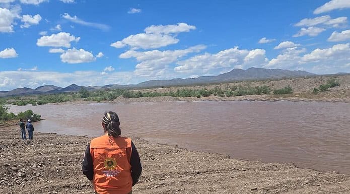 Alerta Protección Civil por aumento del cauce del río El Carmen en Buenaventura
