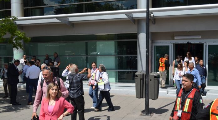 Realiza Congreso simulacro de incendio en edificio legislativo