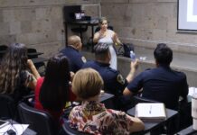 Recibe personal de Seguridad Pública curso-taller de tanatología para apoyar a ciudadanos