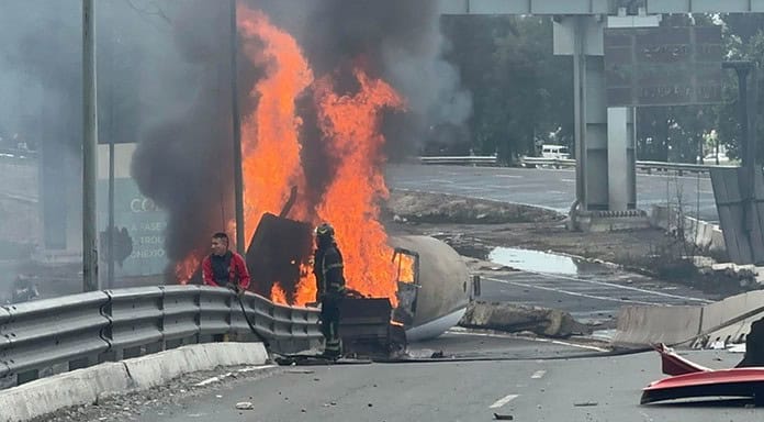 Ya son 10 los fallecidos por explosión de pipa de gas en Puente de la Concordia