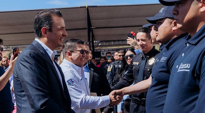 Inicia alcalde Marco Bonilla sexta academia de policía en el ISSCUU