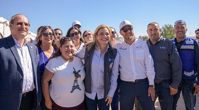 Maru Campos impulsa en Ciudad Juárez obras que cambian vidas