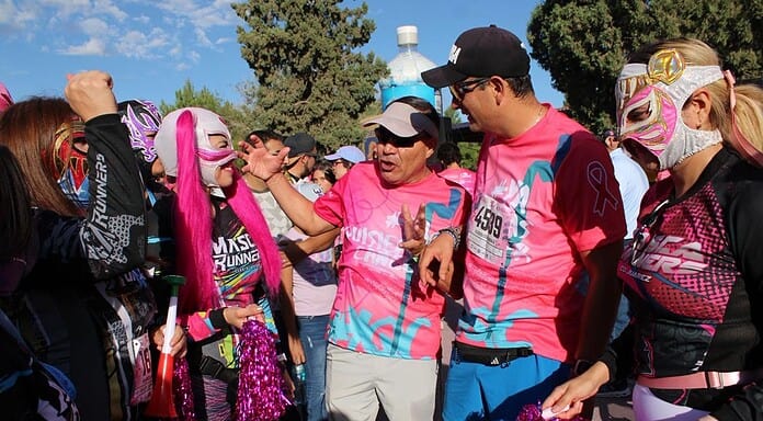 Participa alcalde Bonilla en la carrera “Ya quisieras Cáncer” en Ciudad Juárez