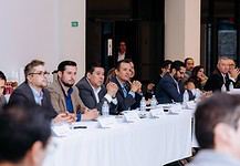 Comparte Marco Bonilla estrategias de desarrollo económico con empresarios chihuahuenses