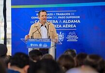 Arranca Marco Bonilla construcción de paso superior en Carretera Aldama y Fuerza Aérea