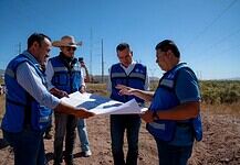 Supervisa alcalde Marco Bonilla trabajos de remediación de puente de Sierra Azul