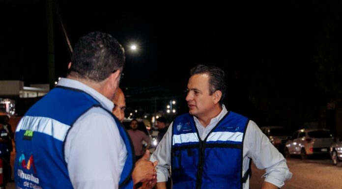 Supervisa Marco Bonilla labores de recarpeteo en la colonia San Felipe