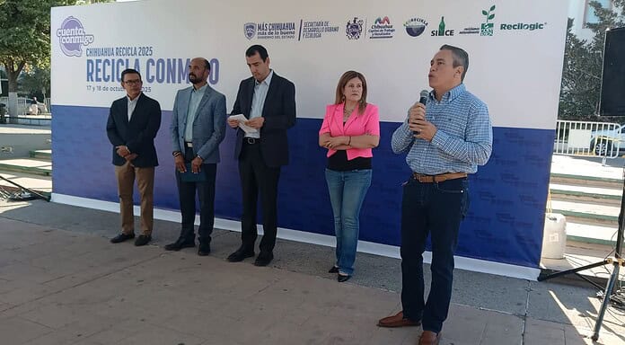 Invitan Municipio a participar en programa Chihuahua Recicla 2025 este 17 y 18 de octubre