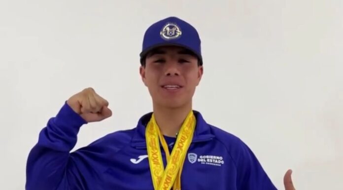 Agradece boxeador chihuahuense a Maru Campos por ayudarle a lograr sus sueños