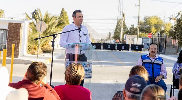 ¡A conducir a gusto! Inaugura Marco Bonilla pavimentación en cuatro calles de la colonia Revolución