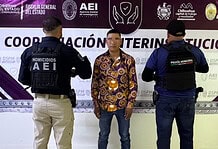 Detienen a presunto responsable de disparar contra dos personas en la colonia Cerro Coronel