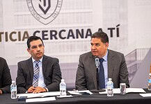 Encabeza Fiscal Heliodoro Araiza Conversatorios con el TSJE en Chihuahua