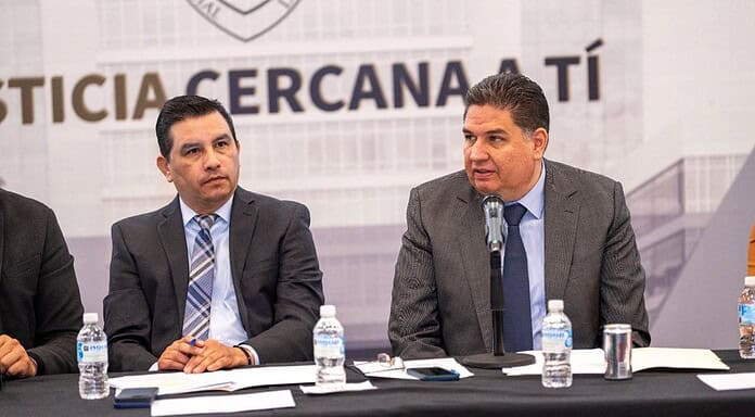 Encabeza Fiscal Heliodoro Araiza Conversatorios con el TSJE en Chihuahua