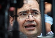 Niegan libertad anticipada a Javier Duarte; se queda en prisión