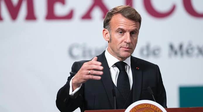 Lucha vs narco nos une a todos: Macron a Claudia y prepara cooperación