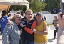 Maru Campos apoya a madres de familia afectadas por lluvias en la capital