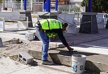 Avanza Municipio rehabilitación de parque en la Mármol con áreas renovadas y nueva área de juegos