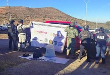 Asegura Célula BOI camioneta blindada y objetos de interés criminalístico en Matamoros