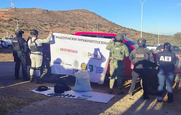 Asegura Célula BOI camioneta blindada y objetos de interés criminalístico en Matamoros