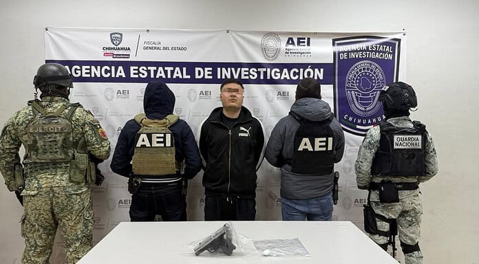Sorprende Operativo a masculino en posesión de arma de fuego y droga en Misiones del Sur
