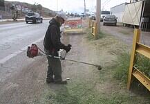 Trabaja Gobierno Municipal en limpieza de tres entradas a la ciudad