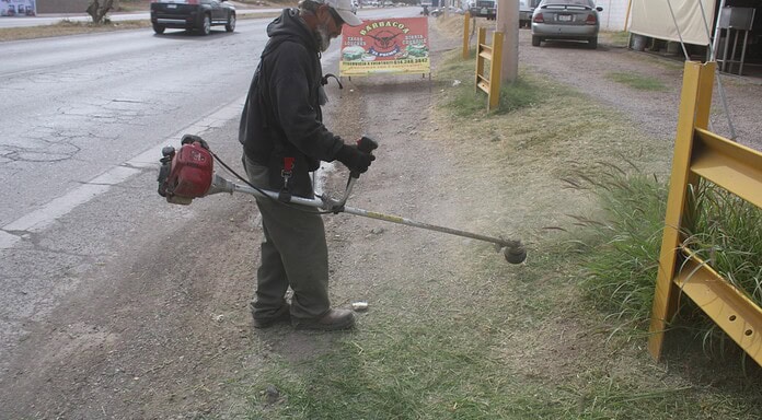 Trabaja Gobierno Municipal en limpieza de tres entradas a la ciudad