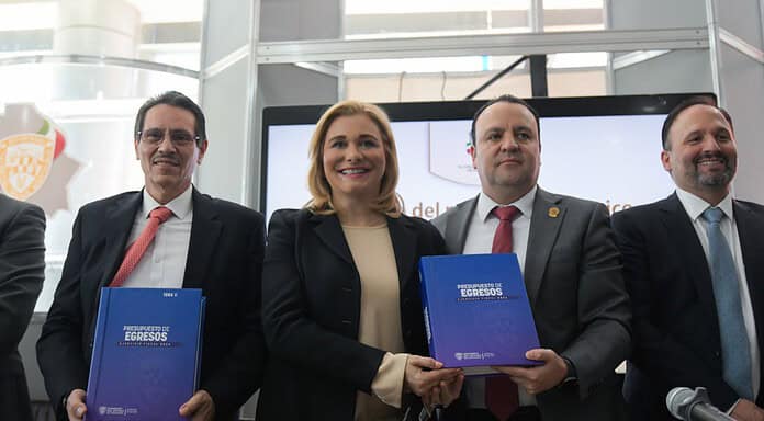 Maru entrega al Congreso Paquete Económico 2026 por más de 117 mil millones de pesos