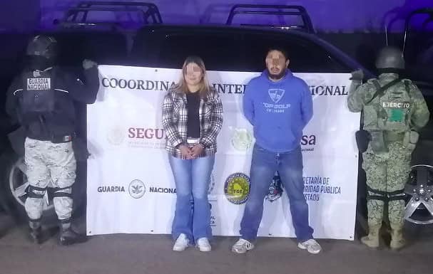 Detiene Célula BOI a pareja por posesión de narcóticos en Parral