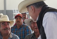 Pide Mario Vázquez a productores presionar a Morena para que vote en contra de Ley de Aguas