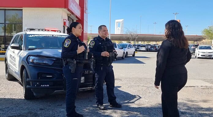 Ofrece Policía Municipal seguridad a ciudadanos que reciban su ahorro o aguinaldo