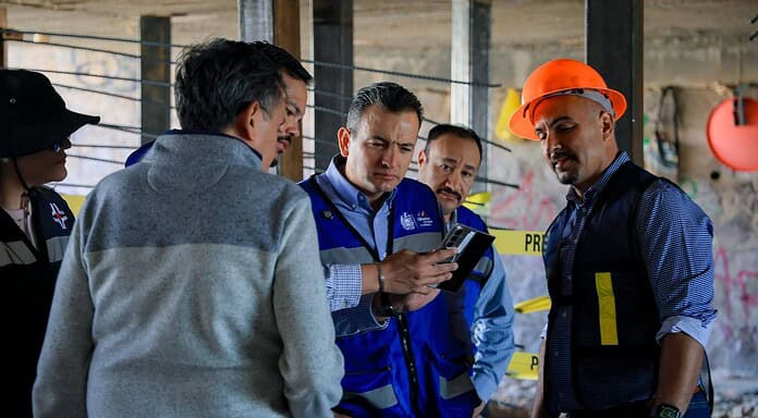 Inicia alcalde Marco Bonilla trabajos de remediación en puente de Riberas de Sacramento