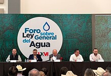 Diputado Guillermo Ramírez participa en foro sobre la Ley General del Agua