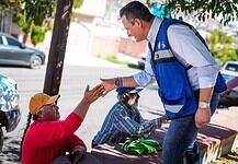 Supervisa Marco Bonilla mantenimiento del Parque Santo Niño