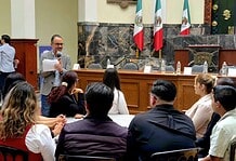 Jorge Soto llama a jóvenes a defender la libertad desde la responsabilidad y la participación ciudadana