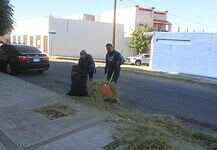 Con tres turnos, mantiene Gobierno Municipal limpieza continua en calles y avenidas al sur de la ciudad