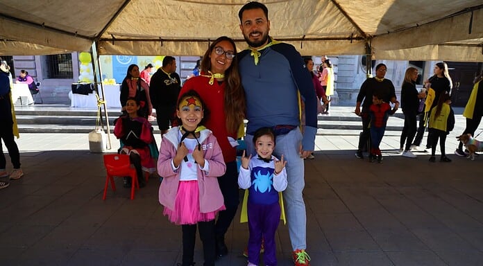 Disfrutan familias del Valentía Fest; evento del Municipio para prevenir la violencia de género