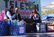 Diputada Alma Portillo participa en el Radioteletón Parralense 2025