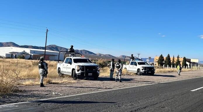 Participa FGE y AEI Zona Sur en Operativo Blindaje Carretero en la vía corta a Chihuahua