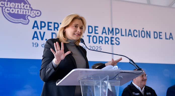 Maru cumple a los juarenses con entrega de la prolongación de avenida de Las Torres