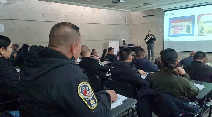 Policía Municipal destaca por su preparación y colaboración en servicios periciales