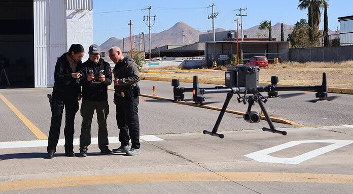 División de Drones: los ojos en el cielo para cuidar a Chihuahua