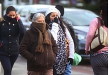 Emiten alerta preventiva por descenso de temperaturas para las próximas horas