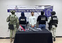 Detiene AEI en operativo a hombre con fusil de asalto en la colonia Libertad