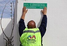 Refuerza Gobierno Municipal identificación de calles con mil 500 nuevas placas y rótulos