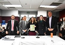 Leticia Ortega recibe informe de resultados de la ASE sobre la cuenta pública 2024