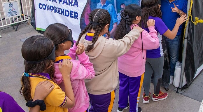 Impulsa Gobierno Municipal el túnel sensorial para fomentar la inclusión