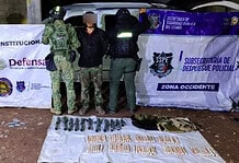Detiene célula BOII a masculino con 87 cartuchos explosivos en Moris